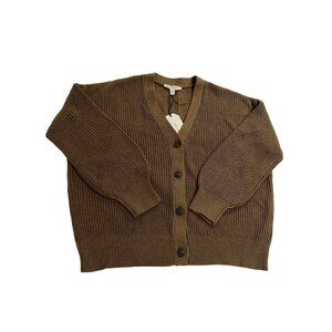 SEASALT Cornwall Winding Creek Cardigan in Brown